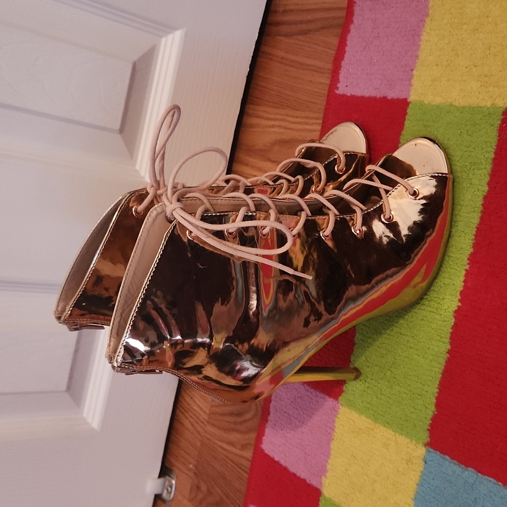 Copper High Heels